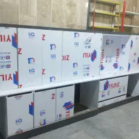 کابینت هایگلاس دستگیره مخفی فروشی|مصالح و تجهیزات ساختمان|کرج, باغستان|دیوار