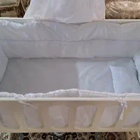 تخت کنار مادر گهواره دار|تخت و سرویس خواب|سراب, |دیوار