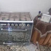 گاز فر دار پنج شعله سالم|اجاق گاز و لوازم برقی پختوپز|مشهد, سرافرازان|دیوار