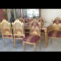 مبل سلطنتی هفت نفره با ناهارخوری
