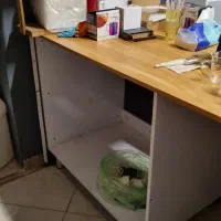 کابینت و میز دیواری با پایه فلزی|فروشگاه و مغازه|قائم‌شهر, |دیوار