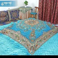 دوخت لحاف کرسی با پشم تبریز ( ساجاق یونک)|رختخواب، بالش، پتو|ابهر, |دیوار