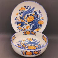 قاب و قدح بلبلی ژاپن قدیمی