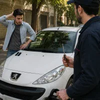 باز کردن درب خودرو در محل ، کلید جامانده ،امداد