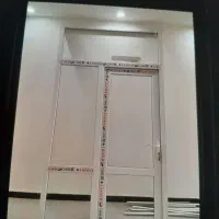 درب دو جداره تراس ابعاد عرض138 ارتفاع255