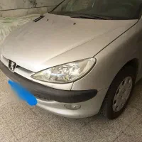 پژو 206 مدل ۱۳۸۶ نقره ای- موتور 1300 سی سی|خودرو سواری و وانت|کرج, شهرک پردیسان|دیوار