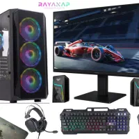 سیستم گیمینگ H81-i5 MSI  مانیتور 22 اینچ (کد318)