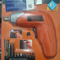 پیچ گوشتی شارژی بلک اند دکر ۳.۶ ولت در حد نو