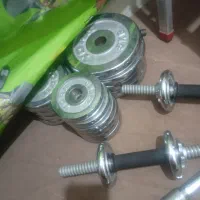 دمبل و هالتر با وزنه
