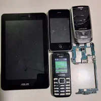 4 عدد گوشی خراب و سالم و برد j3pro