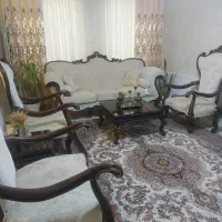 مبل استیل ۹ نفره به همراه میز ناهارخوری ۸ نفره|مبلمان خانگی و میز عسلی|قدس, شهرک فرزان|دیوار