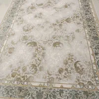 فرش شش متری گل ابریشم محتشم