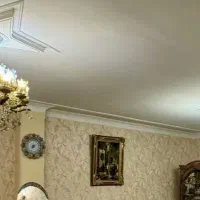 جفت لوستر روکش برنز و دیوارکوب ست