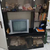 تلویزیون سونی و بوفه.