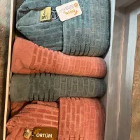 ست حوله کار خارجی نو مناسب جهیزیه فقط امروز ۱۰