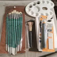 لوازم نقاشی سیاه قلم