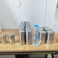 ادویه پاش و نمک پاش استیل و جایخی کپسولی