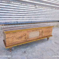 میز تلویزیون مدل حصیری کلی و جزیی