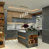 طرح+ساخت +نصب /کابینت آشپزخانه/۷روزه