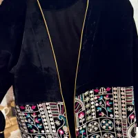 مانتو مخمل مجلسی