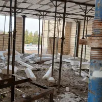 الماتوربندی قالب بندی اسکلت فلزی آرماتور بندی سوله