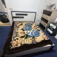 تخت خواب وتشک و میز تلویزیون