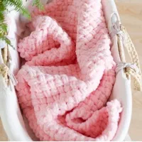 پتوی نوزاد بافته شده با کاموای ترک ضد حساسیت