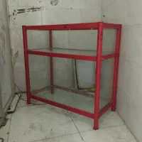 ویترین فلزی و چوبی