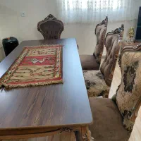 میزناهار خوری و مبلمان نیمه استیل درحد نو|مبلمان خانگی و میز عسلی|کرج, مصباح|دیوار