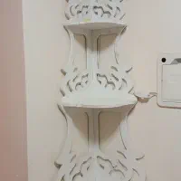 شلف دیواری|کتابخانه، شلف، قفسههای دیواری|هشتگرد, فاز ۳ مهستان|دیوار