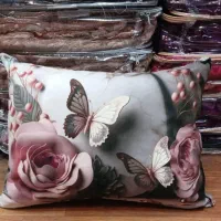 انواع روبالشتی طرحدار سه بعدی و زرک دار|رختخواب، بالش، پتو|شاهین دژ, |دیوار