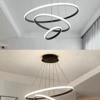 لوستر مدرن لاینی|لوستر و چراغ آویز|پیشوا, |دیوار