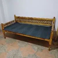 تخت سنتی چوبی|مبلمان خانگی و میز عسلی|آمل, |دیوار