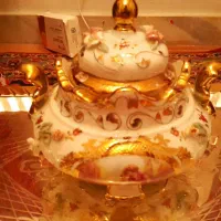 سرویس آجیل خوری  بارفتن حک usa کاملا نو|کلکسیون اشیاء عتیقه|رشت, سعدی (تختی)|دیوار