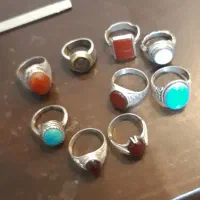 جواهرات نقره انگشتر گردنبند معاوضه با زنجیر مردانه|جواهرات|تهران, آبشار تهران (دریاچه)|دیوار