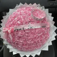 دسته گل و باکس گل ربانی