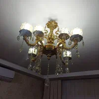 لوستر ۴ شاخه دوبل