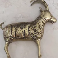 مجسمه برنز بز