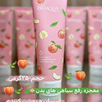 نمک بدن هلو بیوآکوا رفع پوست مرغی سفید کننده پوست