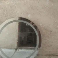 آینه آرایشگری با ریسه نوری