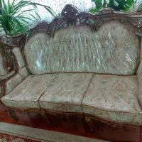 ست مبل استیل سلطنتی 9 نفره با ناهارخوری 8 نفره|مبلمان خانگی و میز عسلی|تهران, شیخ هادی|دیوار