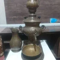 سماور زغالی برنج