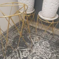 پایه گلدان فلزی