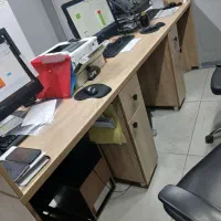 میز اداری mdf بزرگ|دفتر کار|اهواز, باغ شیخ|دیوار