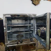 تنورگازی استیل اجاق دوشعله سه شعله  جنس خوب|اجاق گاز و لوازم برقی پخت‌وپز|پاکدشت, خاتون آباد|دیوار