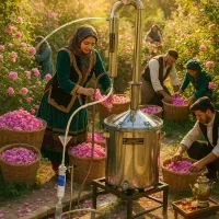 گلابگیر ساخت مجموعه طب رازی اصفهان عرقگیر