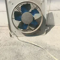 فن هواکش صعنتی فلزی