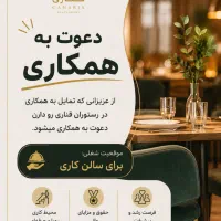 سالن کار برای رستوران، خانم