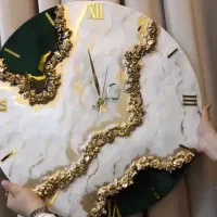 ساعت دیواری رزینی|ساعت دیواری و تزئینی|تبریز, |دیوار