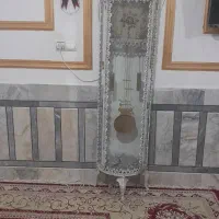 ویترین ،ساعت و آینه شمعدان درحد نو